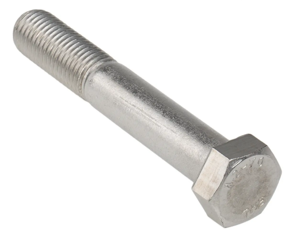 Produktfoto 1 von RS PRO M20 x 2.0 mm Sechskantschraube, Edelstahl glatt, DIN 931