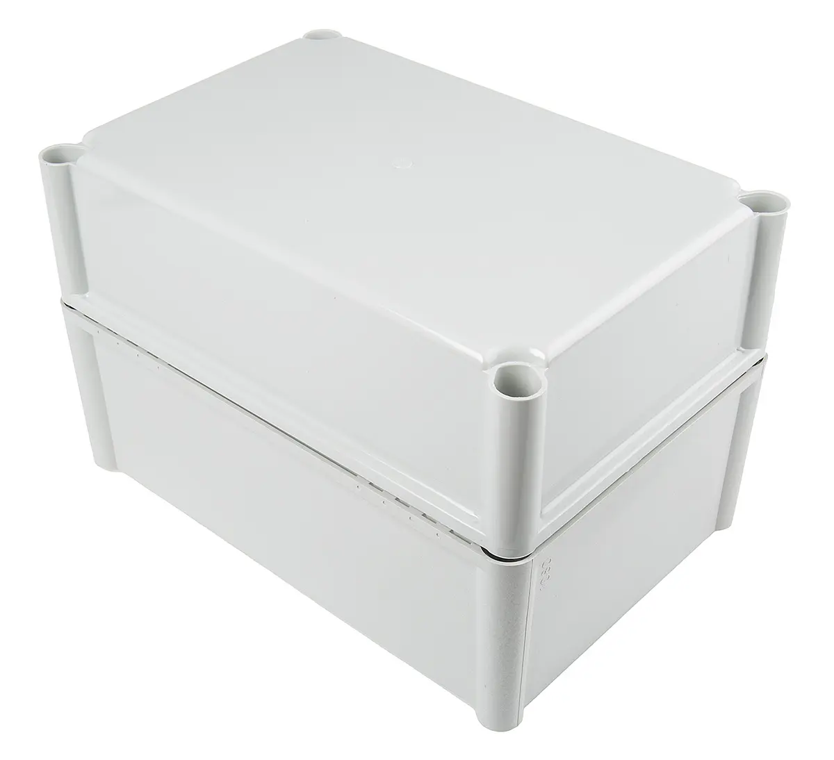 Produktfoto 1 von Fibox SOLID PC; Gehäuse; Polycarbonat; Grau; IK09, IK08 IP40 Breite 188 mm Höhe 180 mm Länge 278 mm