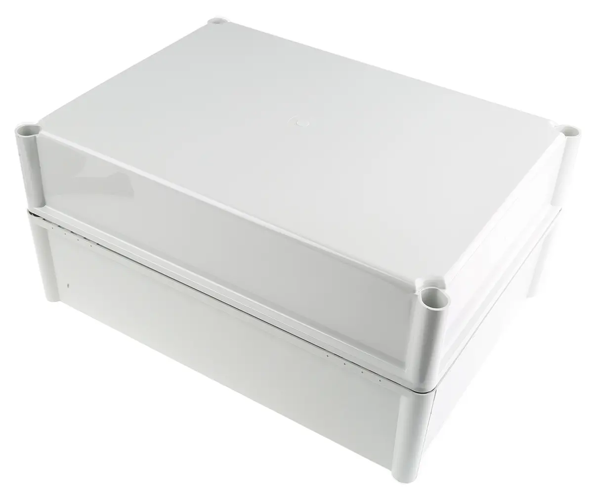 Produktfoto 1 von Fibox SOLID PC; Gehäuse; Polycarbonat; Grau; IK09, IK08 IP40 Breite 278 mm Höhe 180 mm Länge 378 mm