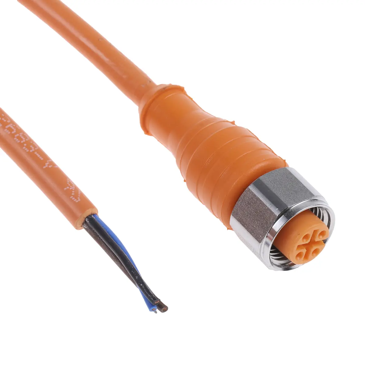 Produktfoto 1 von Lumberg RKT, 4-polig Sensor-Betätigungselementkabel, M12 Buchse / Freies Ende, Länge 10 m