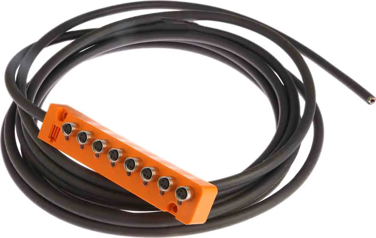 Produktfoto 1 von Lumberg Automation ASB Sensor-Box 8 Anschlüsse M8