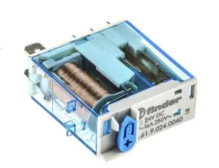 Produktfoto 1 von Finder 46 Relais 24V dc Spule 1-poliger Umschalter 16A 1.2 kΩ 500 mW
