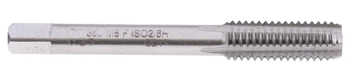 Produktfoto 1 von EVENTUS Gewindebohrer HSS Hand, 3-teilig 8 mm