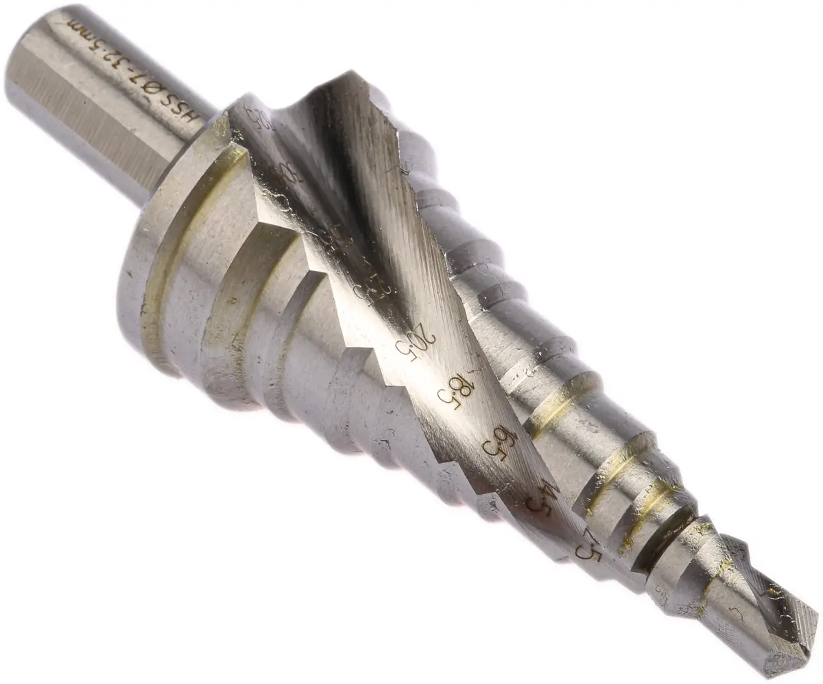 Produktfoto 1 von EXACT HSS Stufenbohrer 11-stufig, 7mm → 32.5mm