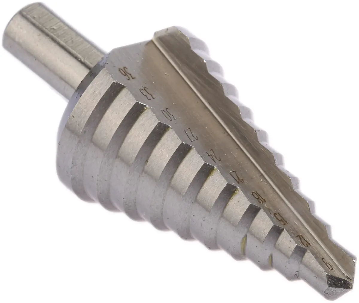 Produktfoto 1 von EXACT HSS Stufenbohrer 10-stufig, 9mm → 36mm