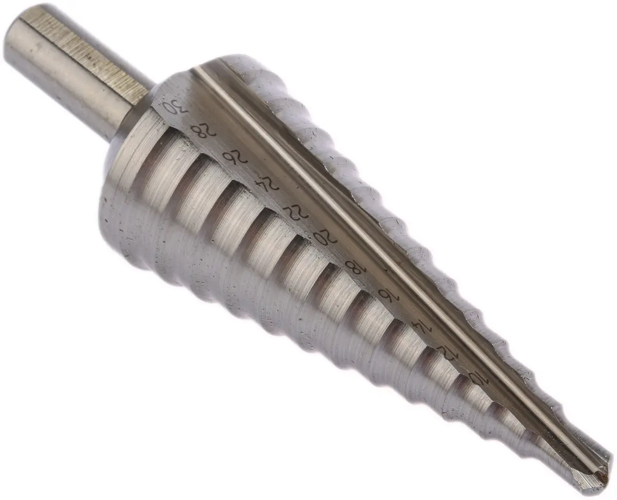 Produktfoto 1 von EXACT HSS Stufenbohrer 13-stufig, 6mm → 30mm