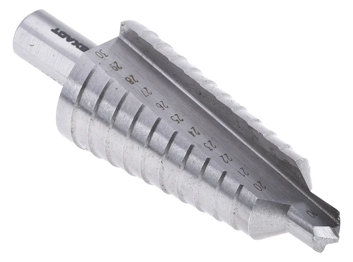 Produktfoto 1 von EXACT HSS Stufenbohrer 11-stufig, 20mm → 30mm