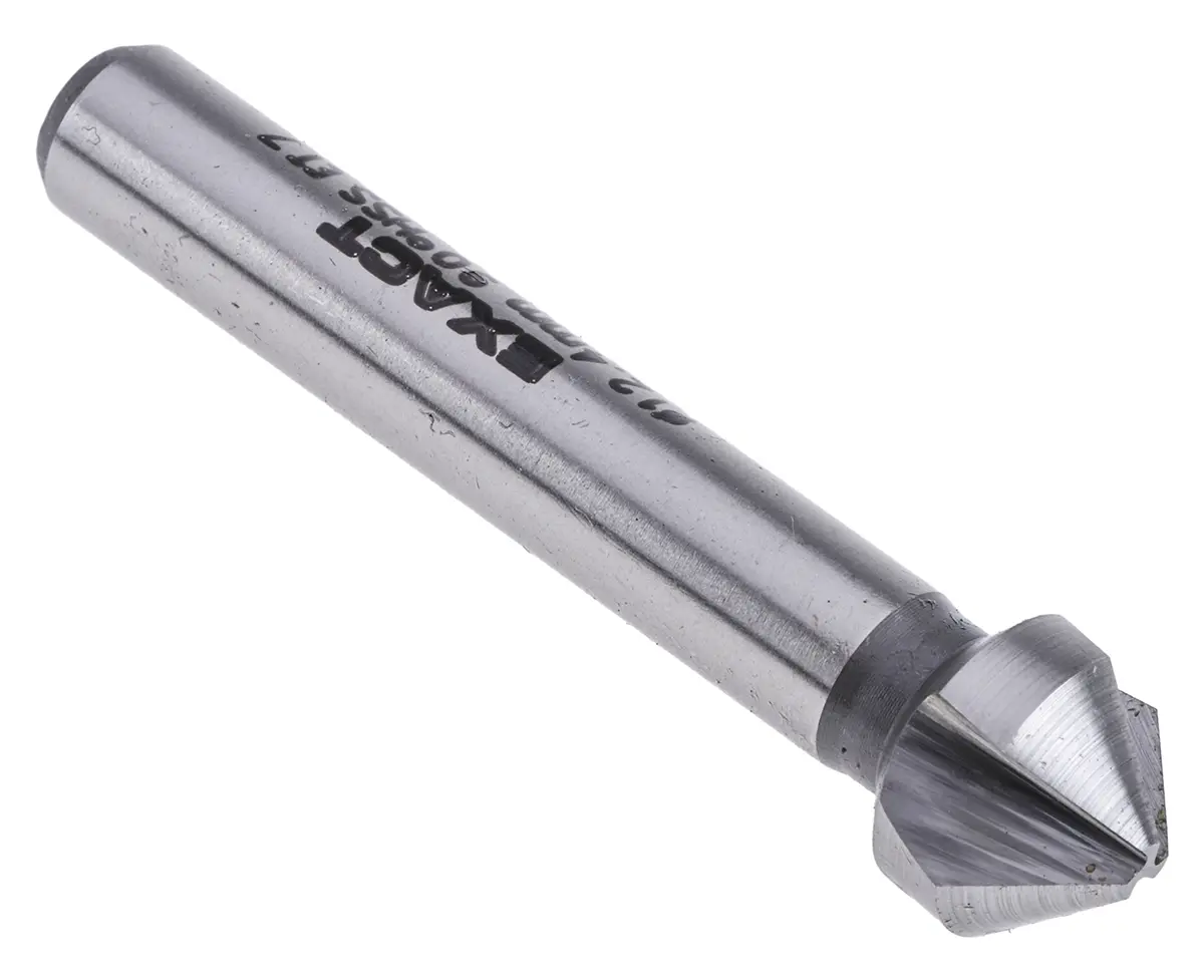 Produktfoto 1 von EXACT HSS Bohrer Ø 12.4 mm, 3 Schneiden, 90 ° 1, 56 mm