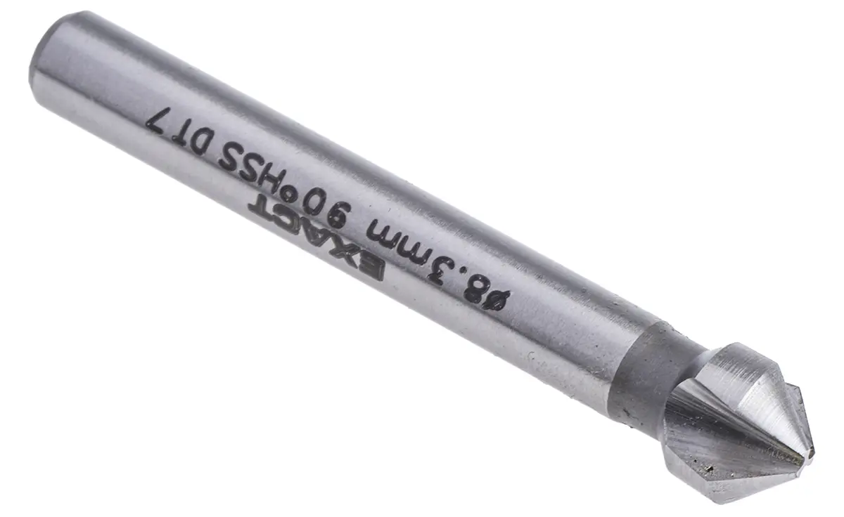 Produktfoto 1 von EXACT HSS Bohrer Ø 8.3 mm, 3 Schneiden, 90 ° 1, 50 mm