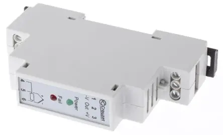 Produktfoto 1 von Crouzet Serie Millenium 2 Plus Signalwandler 24V dc, Thermoelement 0 → 600 °C EIN / Spannung 0 → 10 V dc AUS