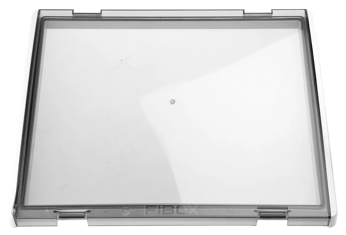 Produktfoto 1 von Fibox Sichtfenster 331 mm x 22 mm 26 Module Enclosure x 277 mm, Polycarbonat, IP65, Grau