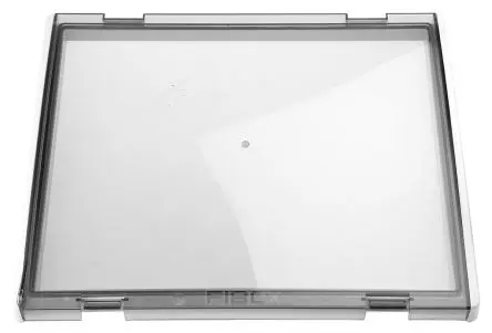 Produktfoto 1 von Fibox Sichtfenster 331 mm x 22mm 26 Module Enclosure x 277 mm, Polycarbonat, IP65, Grau