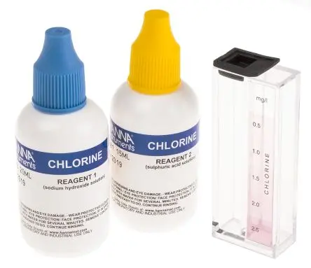 Produktfoto 1 von Hanna Instruments Reinigung Frei-Chlortest, 50 ml Spritzflasche 6.3 pH