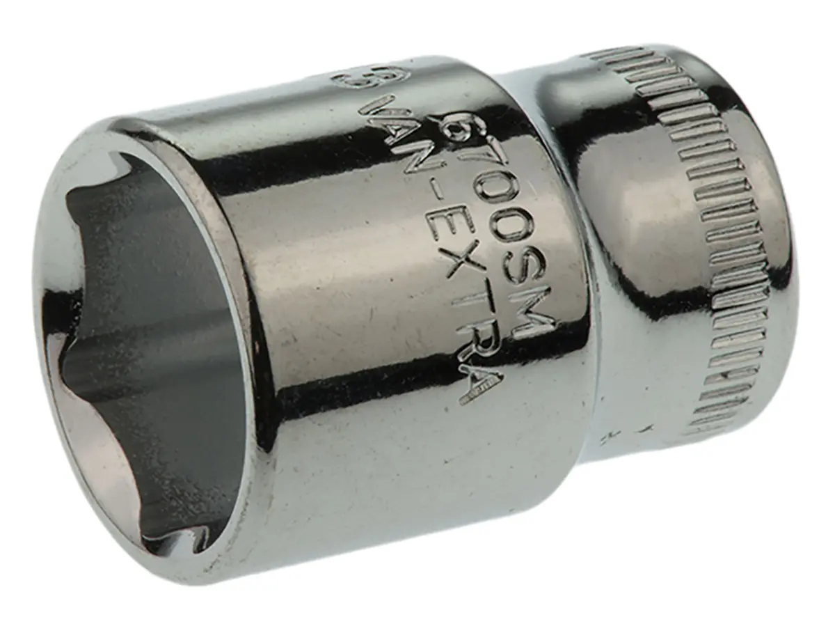 Produktfoto 1 von Bahco 1/4 in 6-Kant Buchse SW 13 mm Vierkant x 24.7 mm