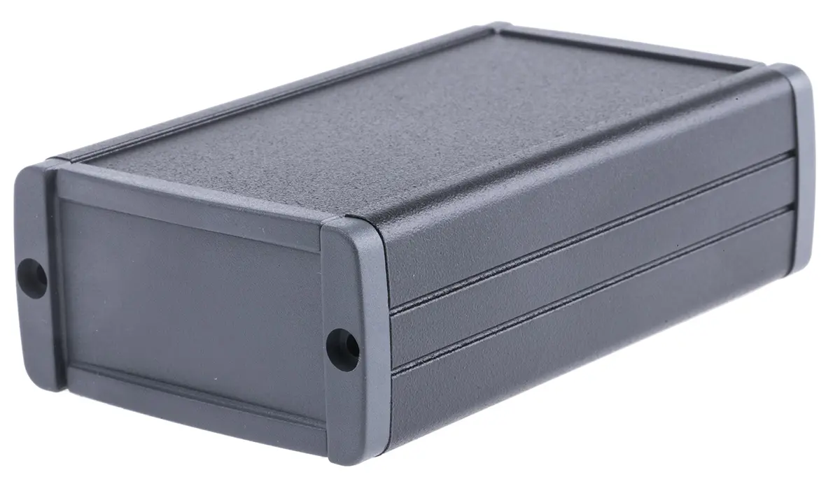 Produktfoto 1 von Teko Tekal; Gehäuse; Aluminium; Schwarz Breite 59.9 mm Höhe 30.9 mm Länge 100 mm
