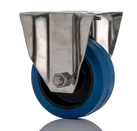 Produktfoto 1 von LAG Feststehend Rolle, Rad ø 100 mm, 150 kg, Ges H. 129 mm, Rad B. 40 mm