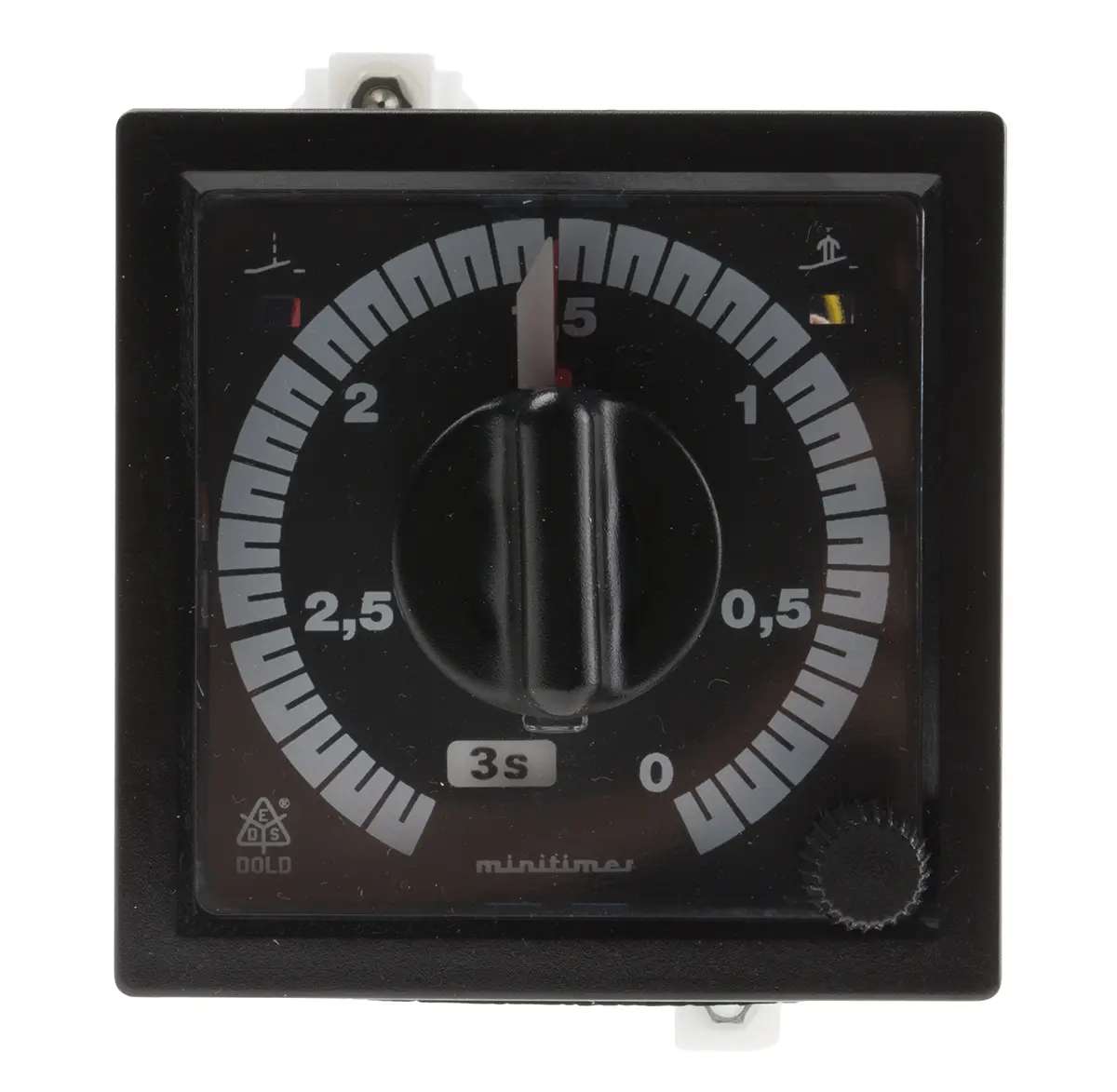 Produktfoto 1 von Dold EF7616 Zeitrelais, Panel 230V ac, 0.15 s to 30 h, 2 Kont. 1, 1-poliger Umschalter