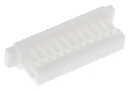 Produktfoto 1 von JST SH Buchse Steckverbindergehäuse 1 mm, 11-polig / 1-reihig Gerade, Kabel für Trennbarer Crimpsteckverbinder