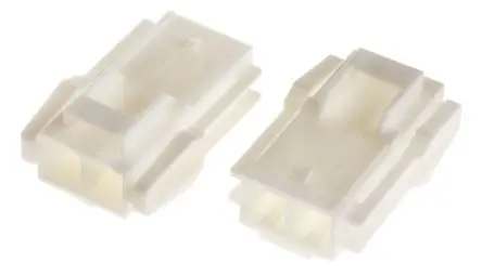 Produktfoto 1 von JST VL Buchse Steckverbindergehäuse 6.2 mm, 2-polig / 1-reihig Gerade, Kabel für Stiftkontakt der Serie VL