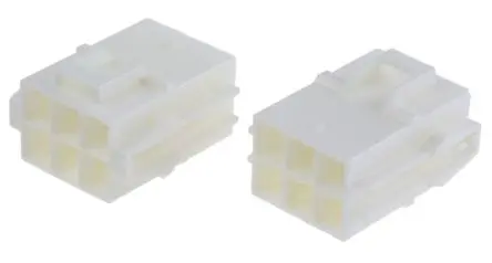 Produktfoto 1 von JST VL Buchse Steckverbindergehäuse 6.2 mm, 6-polig / 2-reihig Gerade, Kabel für Stiftkontakt der Serie VL