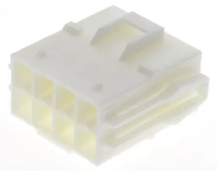 Produktfoto 1 von JST VL Buchse Steckverbindergehäuse 6.2 mm, 8-polig / 2-reihig Gerade, Kabel für Stiftkontakt der Serie VL