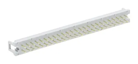 Produktfoto 1 von 3M 78XX IDC-Steckverbinder Stecker, gewinkelt, 50-polig Kabel / 2-reihig, Raster 2.54 mm