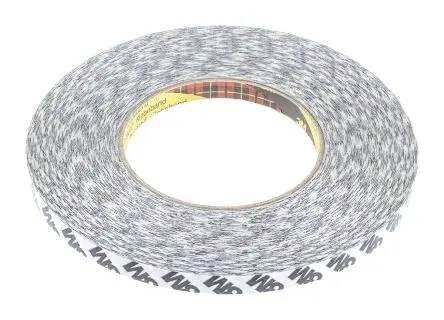 Produktfoto 1 von 3M 9086 Doppelseitiges Papierband, Lichtdurchlässig, -30 °C bis 85 °C, Stärke 0.19 mm Papier, 9mm x 50 m