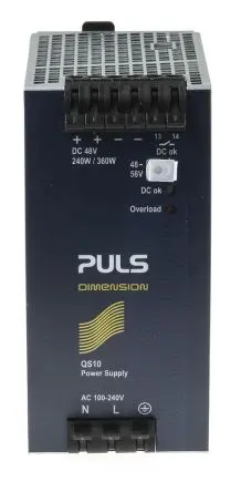 Produktfoto 1 von PULS DIMENSION DIN-Schienen Netzteil Geschalteter Modus 240V ac AC / 5 A 56V dc DC 240 W