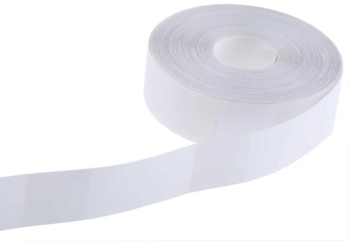 Produktfoto 1 von HellermannTyton RiteOn Kabelmarkierer Nachfüllpack, Beschriftung: 0, Weiß, 38.1 mm x 12.7 mm