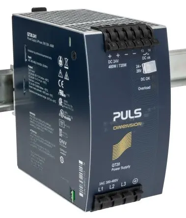 Produktfoto 1 von PULS DIMENSION DIN-Schienen Netzteil Geschalteter Modus 480V ac AC / 20 A 28V dc DC 480 W