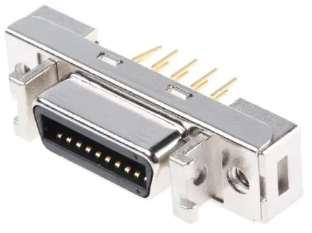 3M SCSI-Steckverbinder 20-polig Buchse Gerade, Durchsteckmontage, 2.54 mm Lot