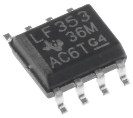 Produktfoto 1 von Texas Instruments Operationsverstärker Oberfläche 3 MHz SOIC, biplor typ. 18V, biplor typ. -18 V, 8-Pin
