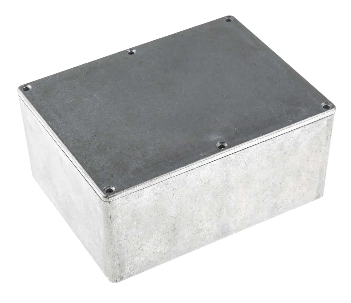 Produktfoto 1 von RS PRO; Gehäuse; Aluminiumdruckguss; Silber IP67 Breite 127.3 mm Höhe 76.3 mm Länge 165.8 mm