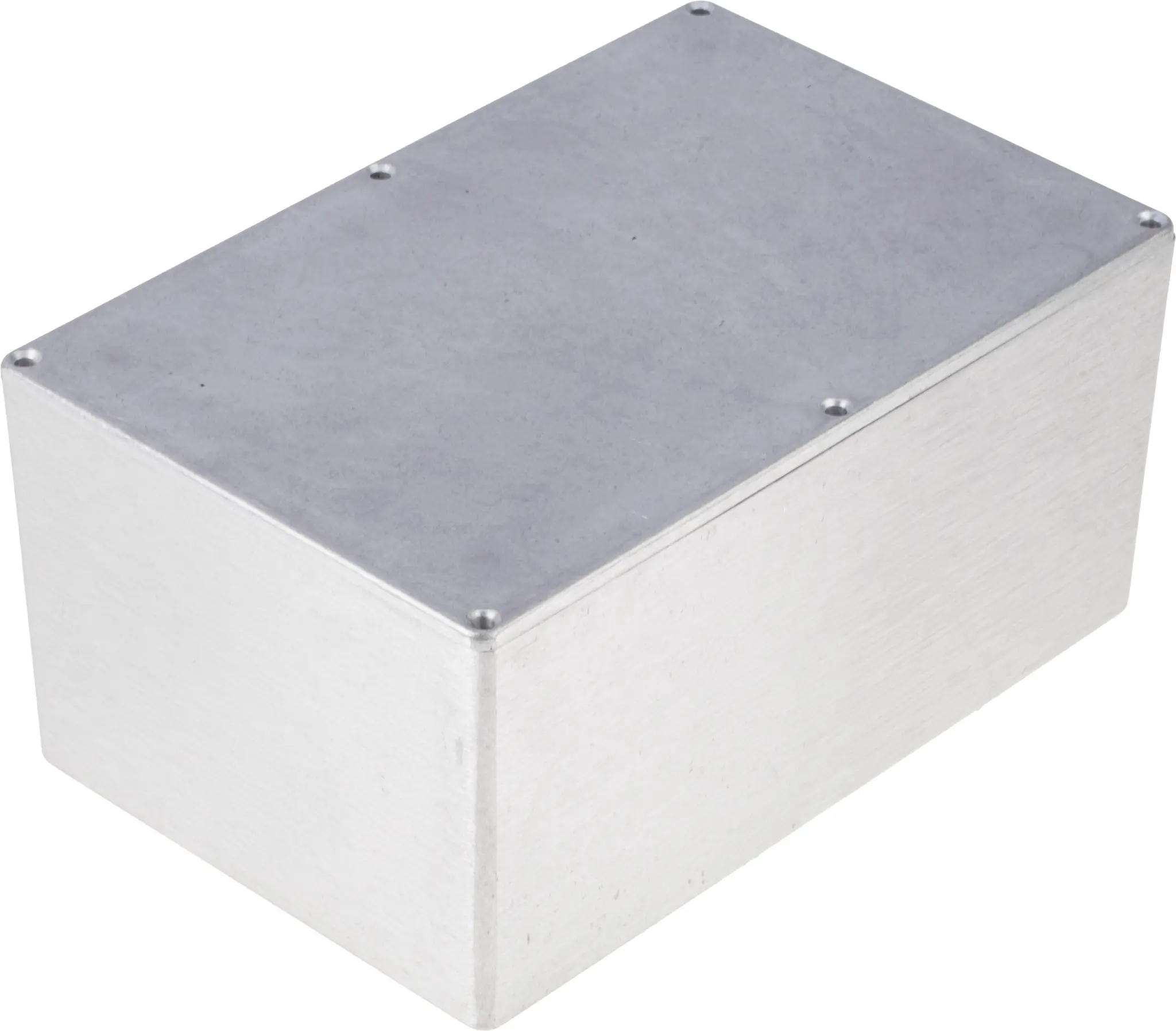 Produktfoto 1 von RS PRO; Gehäuse; Aluminiumdruckguss; Silber Breite 146 mm Höhe 106.5 mm Länge 222.2 mm