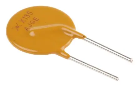 Produktfoto 1 von Littelfuse RXEF Rückstellende Sicherungen / 2.7 A, 72V 9.6 s 1.35 A 14.5 mm 19.1 mm 3mm