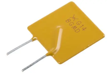 Produktfoto 1 von Littelfuse RGEF Rückstellende Sicherungen / 23.8 A, 16V 9 s 14 A 23.5 mm 27.9 mm 3.5mm