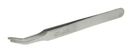 Produktfoto 1 von Bernstein Edelstahl Pinzette, 115mm, Spitze Flach, Rund Antimagnetisch 1-teilig ESD-Sicherheit