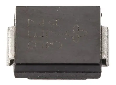 Produktfoto 1 von Vishay AEC-Q101 1 TVS-Diode Bidirektional Einfach 1.5 kW 26.7 V min., 2-Pin, Oberfläche 24 V max SMC
