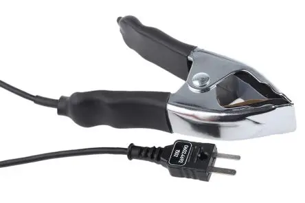 Produktfoto 1 von Testo Temperatursensor, Typ K, Rohrklemme Oberfläche, Ø 4 mm, max.Temp 100 °C