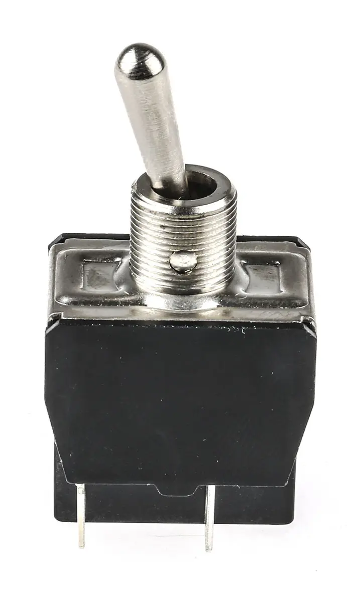 Produktfoto 1 von APEM Panel Kippschalter DPST, Ein-Aus, 24 V dc, 250 V ac, 15A, Stecker