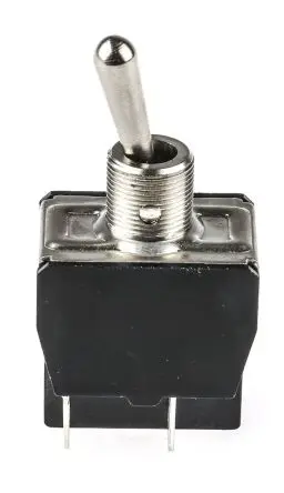 Produktfoto 1 von APEM Panel Kippschalter DPST, Ein-Aus, 24 V dc, 250 V ac, 15A, Stecker