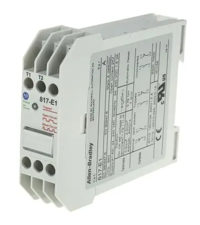 Produktfoto 1 von Allen Bradley 817 Überwachungsrelais, DPST DIN-Hutschiene