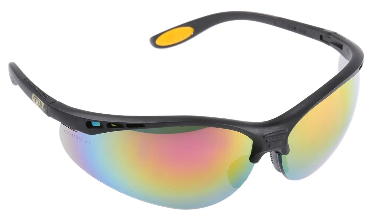 Produktfoto 1 von DeWALT REINFORCER Schutzbrille Linse Mehrfarbig Kratzfest, Schlagfest, UV-Beständigkeit