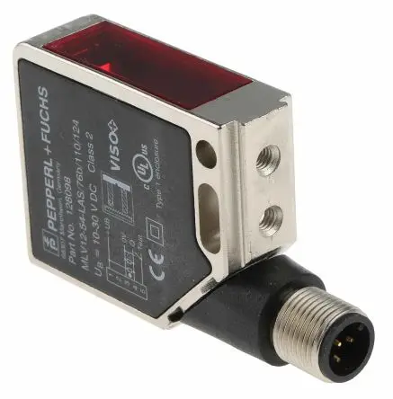 Pepperl + Fuchs MLV12 Kubisch Optischer Sensor, Reflektierend, Push-Pull Ausgang