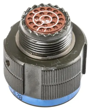 Produktfoto 1 von Amphenol Limited, TV Kupferlegierung MIL-Spec Rundsteckverbinder Gerade, 22-polig, 400 V ac, 500V dc, Kabel, Gehäuse 13