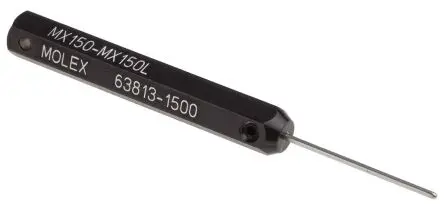 Produktfoto 1 von Molex 207121 Ausziehwerkzeug, Crimpbefestigung, Ausziehwerkzeug für Größe 14/22 AWG, 67.6mm lang Spitzen L. 23.1 mm