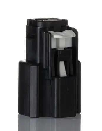 Produktfoto 1 von Molex MX150L Buchse Steckverbindergehäuse 5.84 mm, 2-polig / 1-reihig Gerade, Kabel für 2 Stromkreisbuchsen MX150L