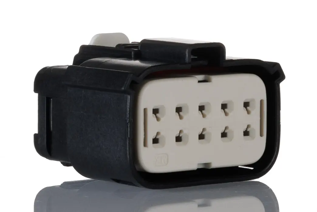 Produktfoto 1 von Molex MX150L Buchse Steckverbindergehäuse 5.84 mm, 10-polig / 2-reihig Gerade, Kabel für 10 Stromkreisbuchsen MX150L