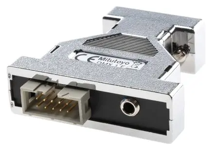 Produktfoto 1 von Mitutoyo Sub-D Adapter RS232C Stecker Stecker D-Sub 9-polig Buchse Buchse