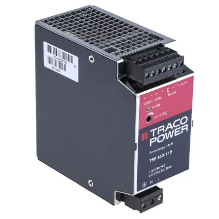 Produktfoto 1 von TRACOPOWER TSP DIN-Schienen Netzteil Geschalteter Modus 264V ac AC / 12 A 14V dc DC 144 W